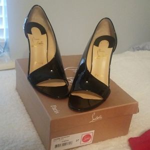 Black Patent Christian Louboutins
